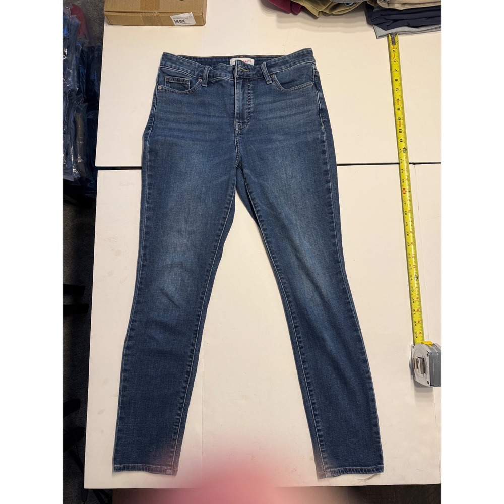 Lucky Brand Hayden Skinny Jeans Womens 4 27 High Rise Medium Wash Denim 7W14164
